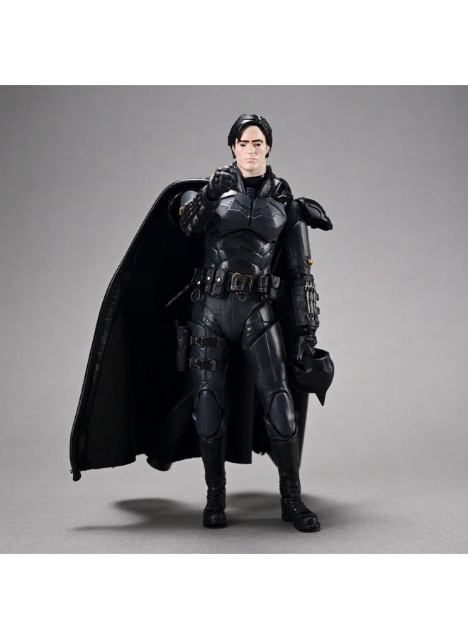 general New Batman 1/12 desktop model decoration 6-inch movable doll model toy collection decoration gift for family and friends - Image 1