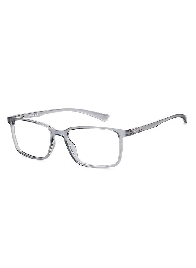 لينسكارت بلو Zero Power Full Rim Bluecut & Antiglare Rectangle Shape Computer Eyeglasses LB E13737 - 53mm