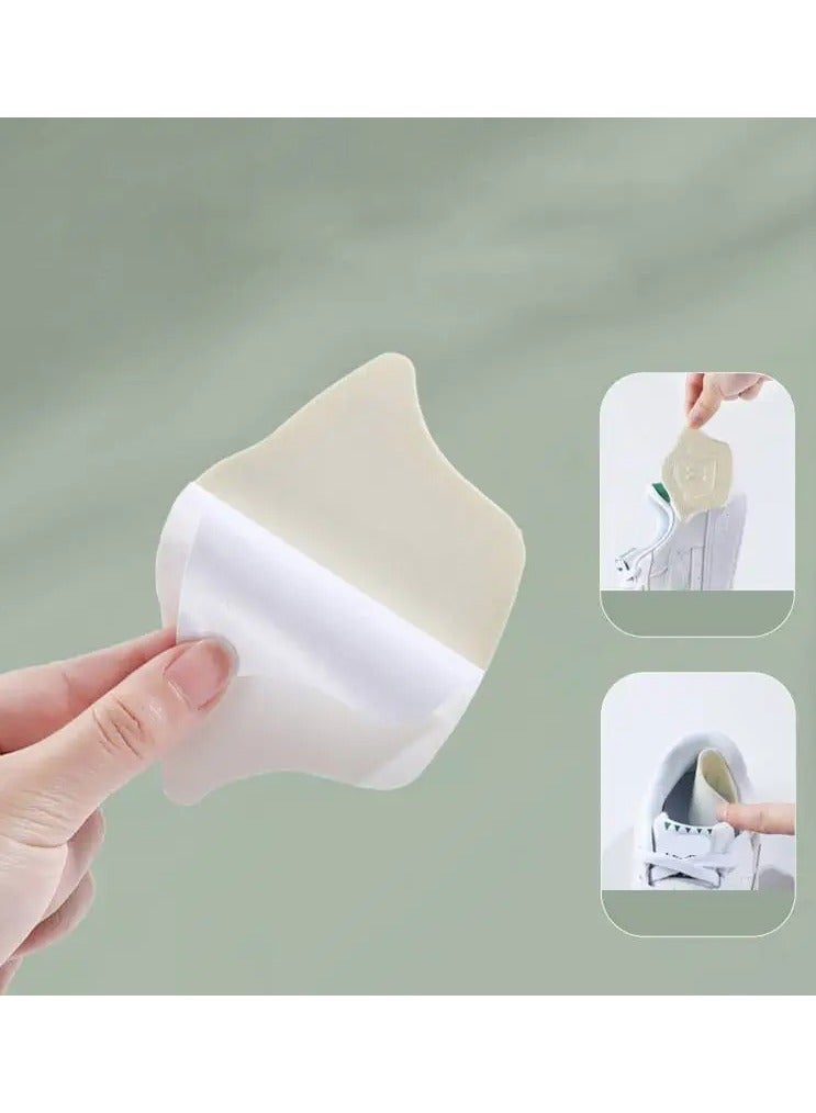 Goolsky 2pcs Insoles Patch Heel Pads For Sport Shoes Accessories Adjustable Size Antiwear Feet Pad Cushion Insert Insole Heel Protector Back Sticker  - Image 2