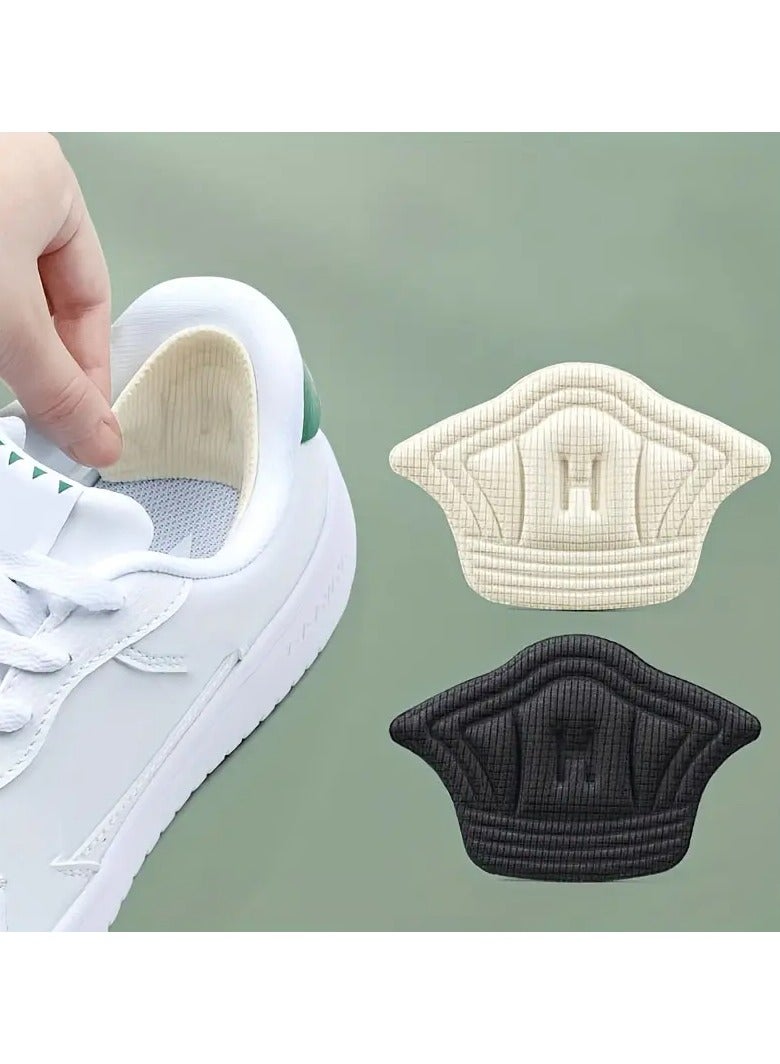 Goolsky 2pcs Insoles Patch Heel Pads For Sport Shoes Accessories Adjustable Size Antiwear Feet Pad Cushion Insert Insole Heel Protector Back Sticker  - Image 5
