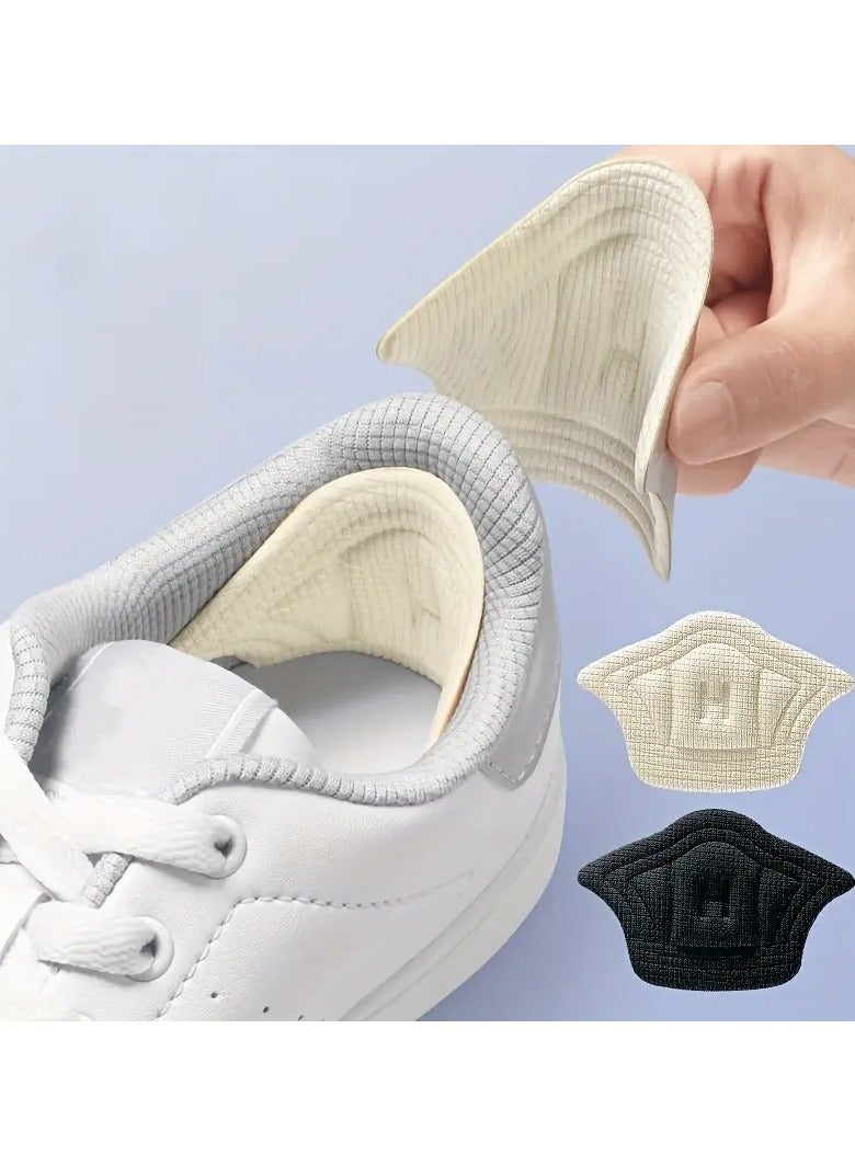 2 قطعة النعال التصحيح كعب منصات للرياضة أحذية اكسسوارات حجم قابل للتعديل Antiwear قدم وسادة CUshion إدراج نعل كعب حامي ملصق الظهر