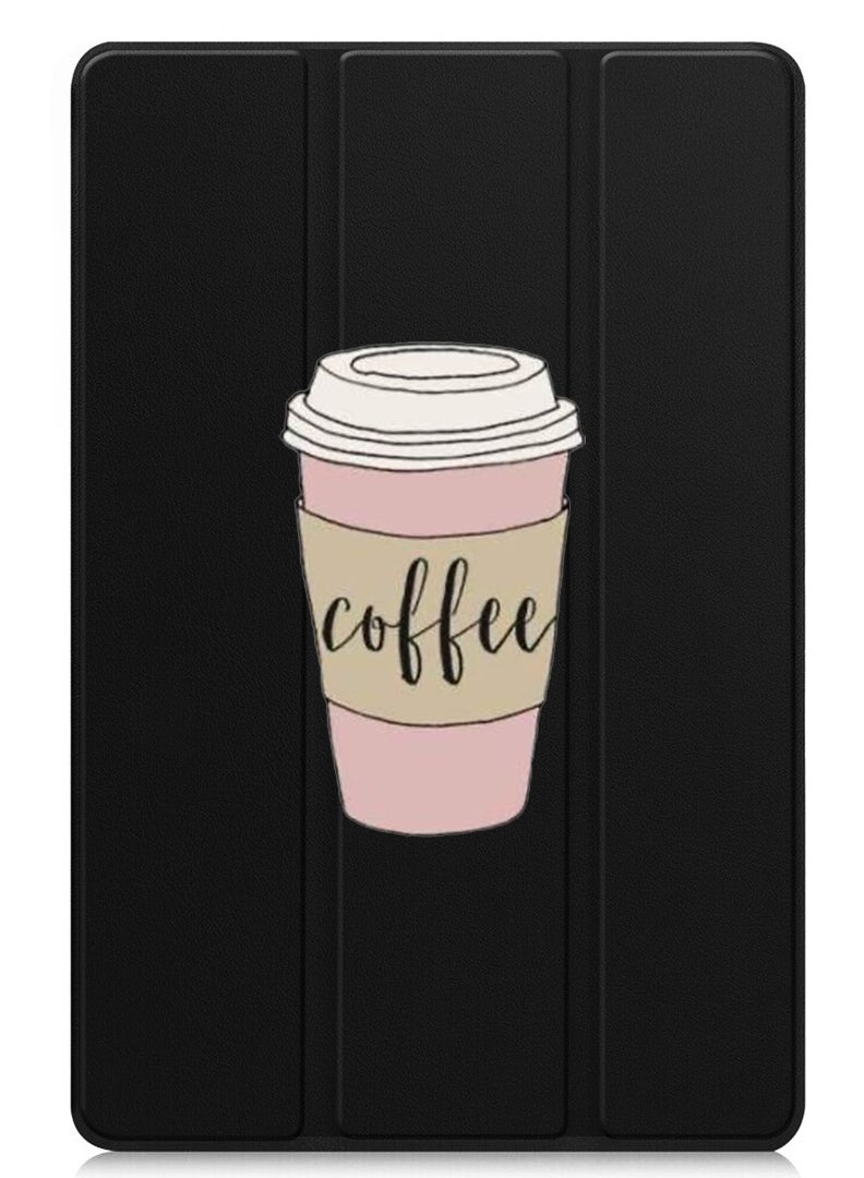 Theodor Protective Flip Case For OnePlus Pad 2 (2024) & OnePlus Pad Pro (2024) With Trifold Stand Auto Wake Sleep Shockproof Cover Coffee (2) - Image 1