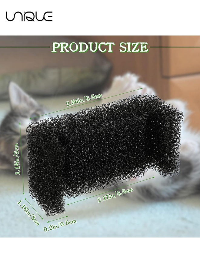 يونيك 10 قطع - فلتر إسفنجي لاستبدال نافورة مياه القطط، فلتر إسفنجي لشرب الحيوانات الأليفة في نافورة الكلاب - Image 2