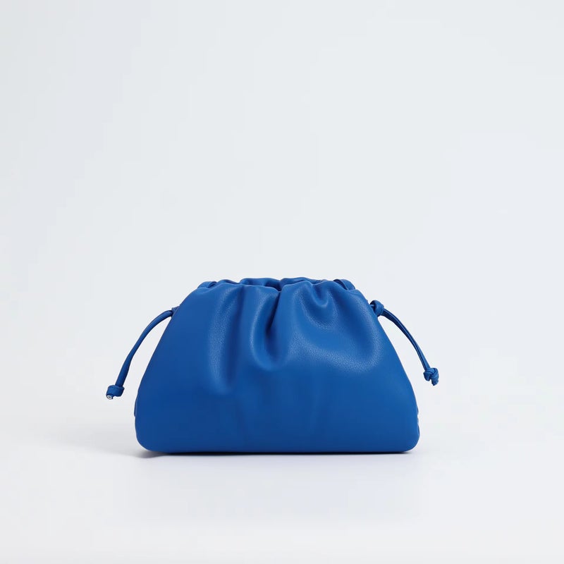 New Summer High-End Exquisite Cloud Bag With Pleated Small Clip, Trendy Fashion Cowhide Leather Shoulder Crossbody Versatile Women'S Bag - Image 5