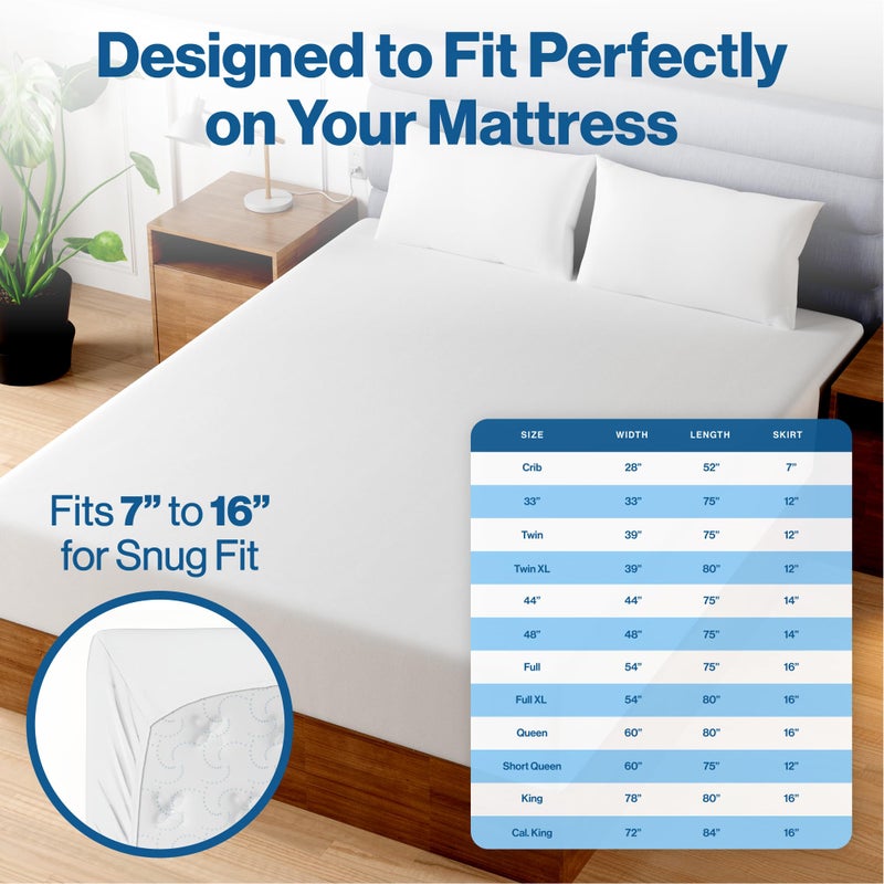 Superity Linen Superity Luxurious Hotel Quality Full Fitted Sheet 100% Cotton Ultra Soft, Skin-Friendly & Hypoallergenic Deep Pocket Fits 16 Mattress Easy Care & Snug Fit (Full Size - 54 X 75) - Image 5