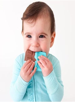 Nuby Nuby All Silicone Chocolate Bar Teether - 3+ Months  - Image 1