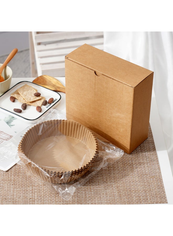 Special Pad Paper For Air Fryer Disposable Household Baking Paper Special Paper Plate For Air Fryer Paper Oil Absorbing Food-Color:True Color-Specifications:200 Rectangular 11*21*5 Plastic Bags - Image 3