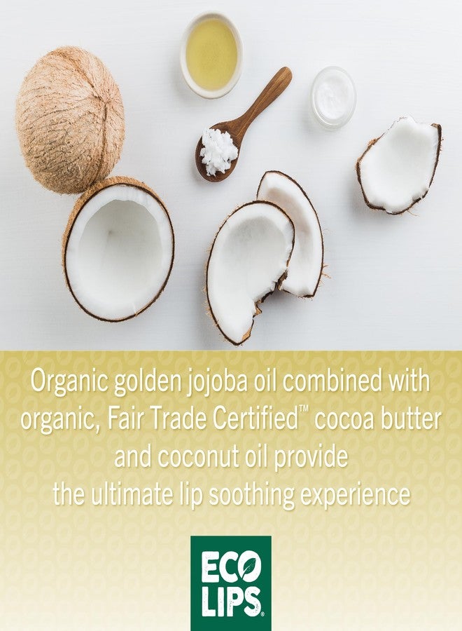 Eco Lips Lip Food - Organic Lip Balm (Plump), Rosemary Mint Flavor 3-pack - Image 5