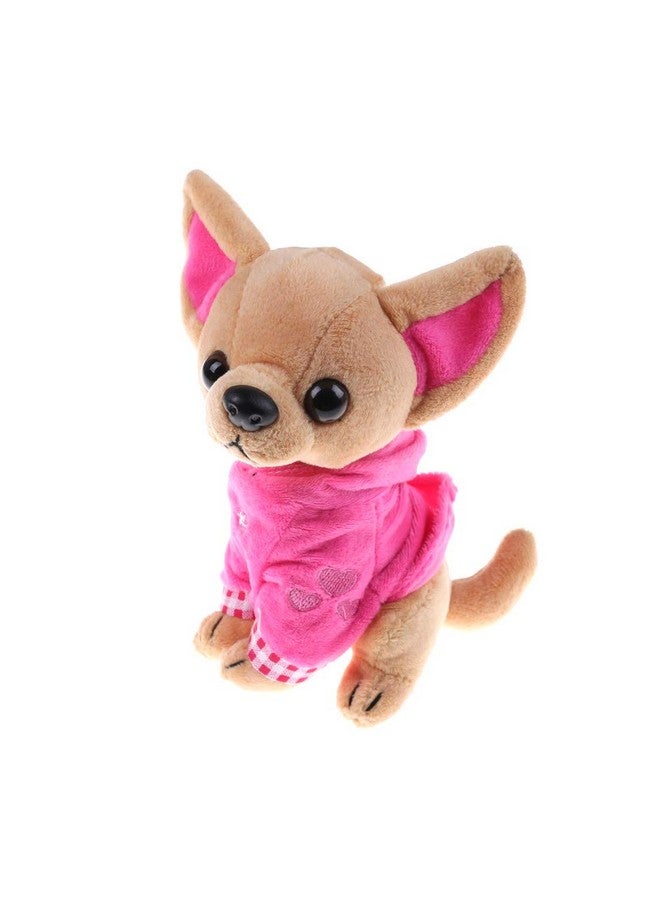 SUSHAFEN Stuffed Dog Puppy Toy Dog Plush Toy Soft Doll Stuffed Animal Pillow Birthday Gift Present Cute Dog Ornaments Decoration Handicraft House Desktop Decoration Prop,17cm/6.7" - Image 1