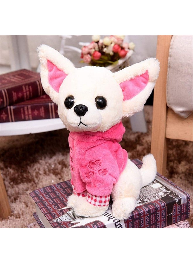 SUSHAFEN Stuffed Dog Puppy Toy Dog Plush Toy Soft Doll Stuffed Animal Pillow Birthday Gift Present Cute Dog Ornaments Decoration Handicraft House Desktop Decoration Prop,17cm/6.7" - Image 4