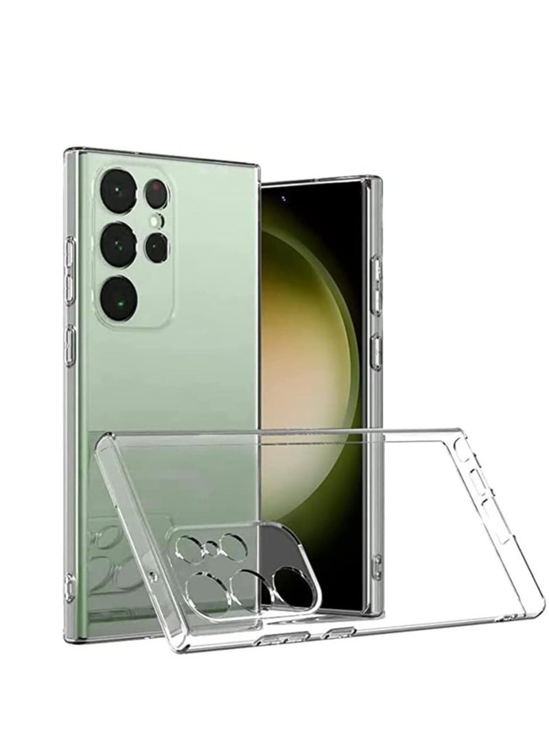 ELTRAZONE ELTRAZONE Samsung Galaxy S24 Ultra Clear Slim TPU Case – Flexible Scratch-Resistant Gel Rubber Protective Cover