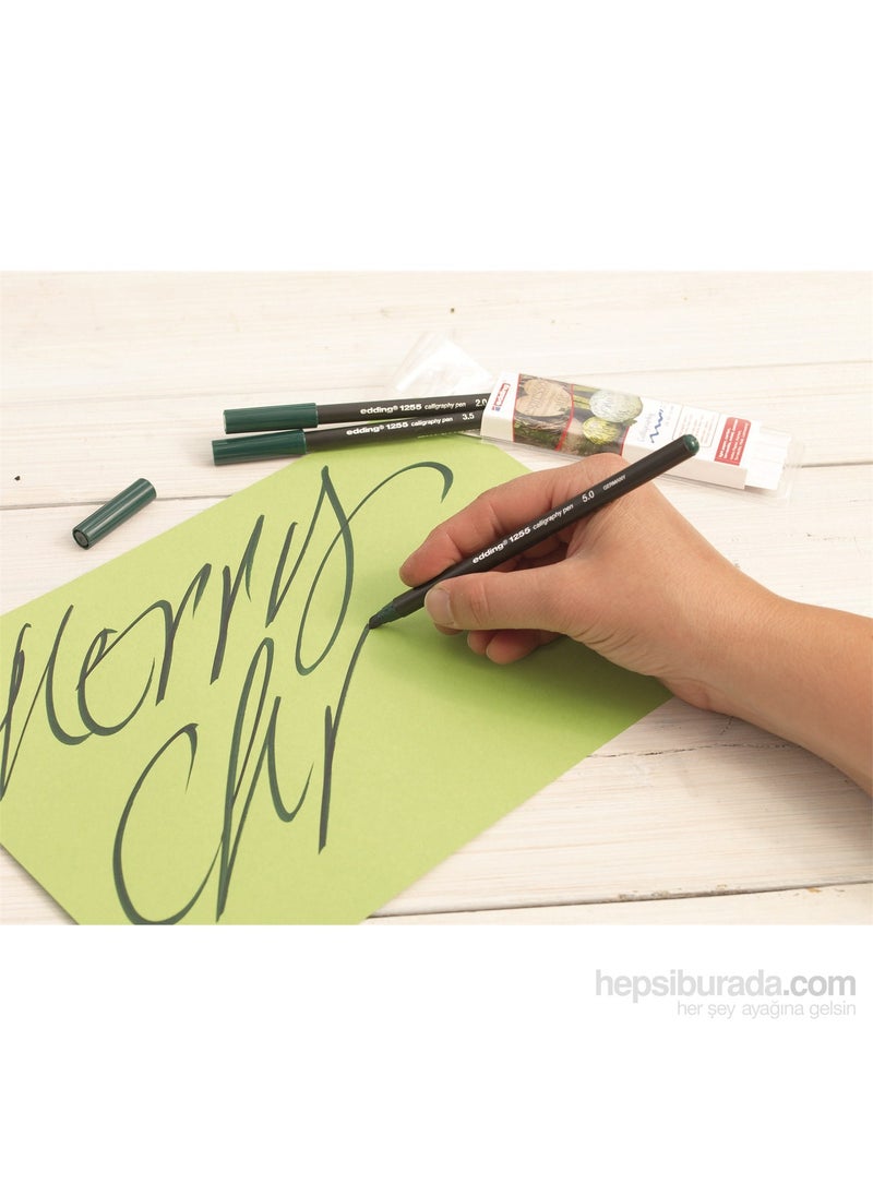 Edding - Calligraphy Pen 5mm Black - Image 1
