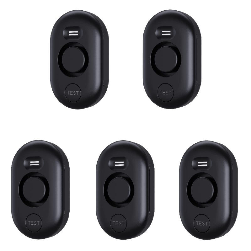 METAK Water Leak Detector Sensor Alarm Home Water Flooding Monitor Smart Sink Overflow Monitoring Adjustable Wet Moisture Alert Pipe Leakage Drip Detection Warning for Basement Floor 5 Sensor - Image 2