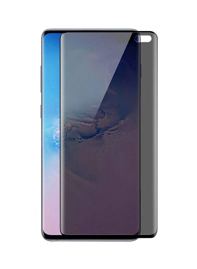 NIBEMINENT Anti Spy Hidden Screen Glass Protector For Samsung Galaxy S10 5.8inch Black - Image 1
