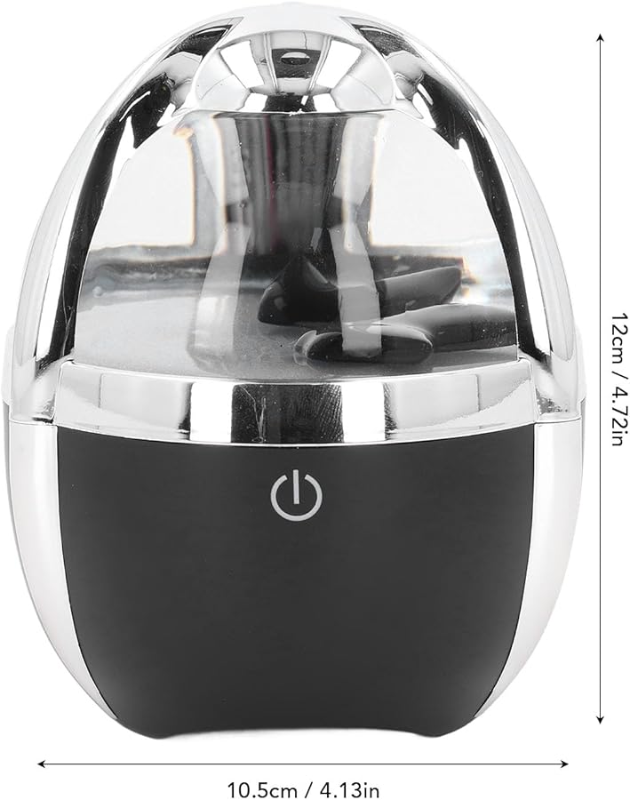 Yosoo White Magnetic Fluid Desktop Speaker Portable Light Bluetooth Speaker 2200mAh Battery - Image 1