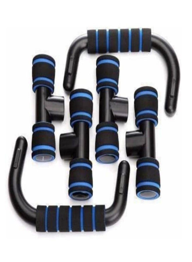 Vuvail Push Up Bars Stand| Abs Material With Cushioned Foam Handle| For Men And Women Home Gym Fitness Equipment| T Shaped| Chest| Dips| Abs| Shoulder| Back Exercise| Arms Workout| Full Upper Body Bodybuliding Tool - Image 3
