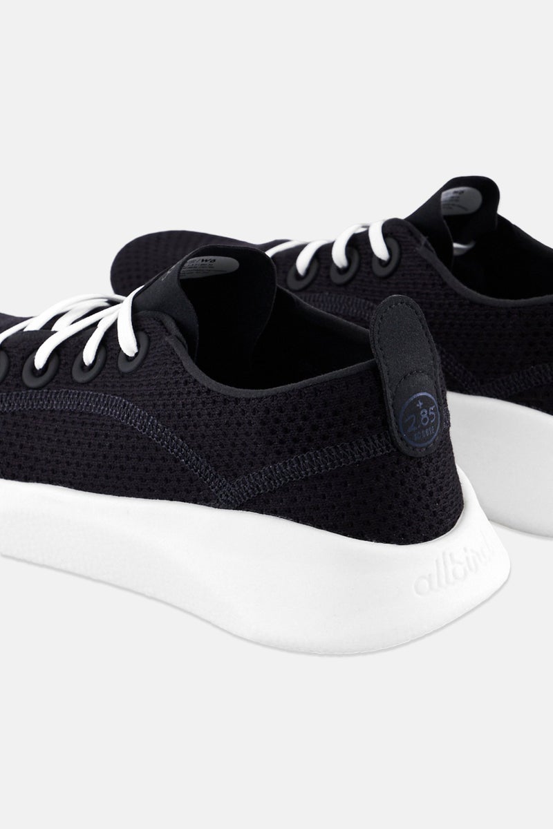 Allbirds Women Wide Lace Up Casual Shoes, Black - Image 2