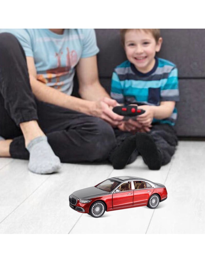 فونسترز سيارة مرسيدس بنز S600 من فانسترز بمقياس 1:22 RC - سيارة مصبوبة بإصدار نادر مع صوت، أضواء، أبواب تفتح، رذاذ، بطارية قابلة لإعادة الشحن، وجهاز تحكم عن بعد كامل الوظائف - Image 4