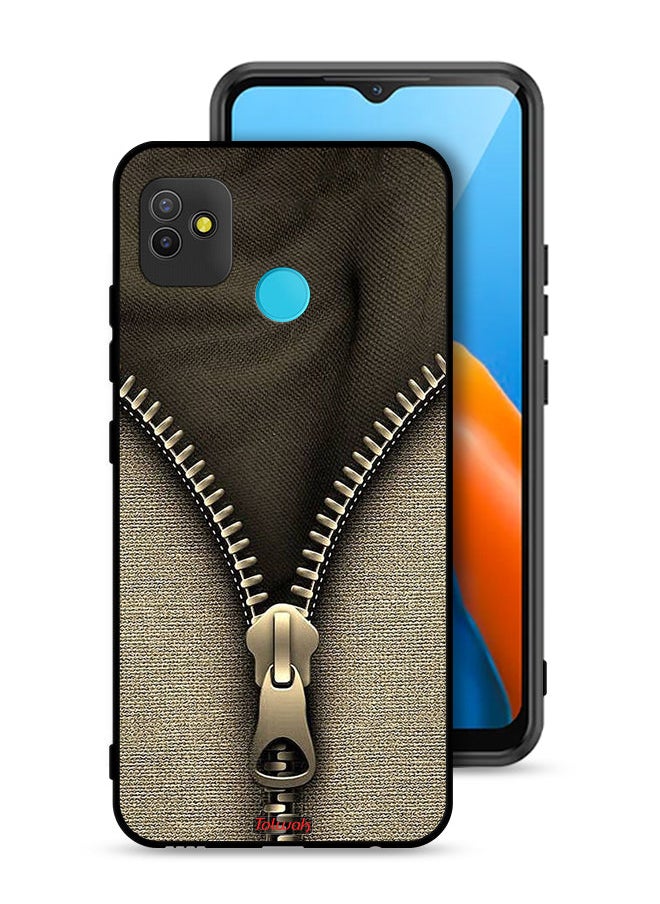 Tolwak Tecno Pop 5 Protective Case Cover Zip Pattern  - Image 1