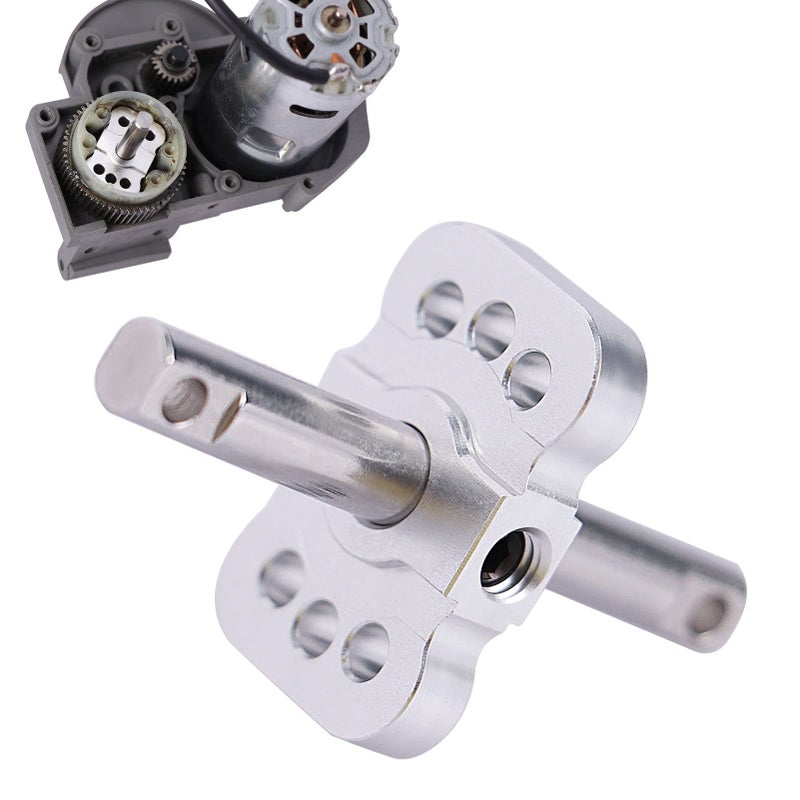 AIMROCK RC Differential Locker Spool Upgrades for Traxxas 110 2WD Slash Rustler Stampede Bandit Silver - Image 2