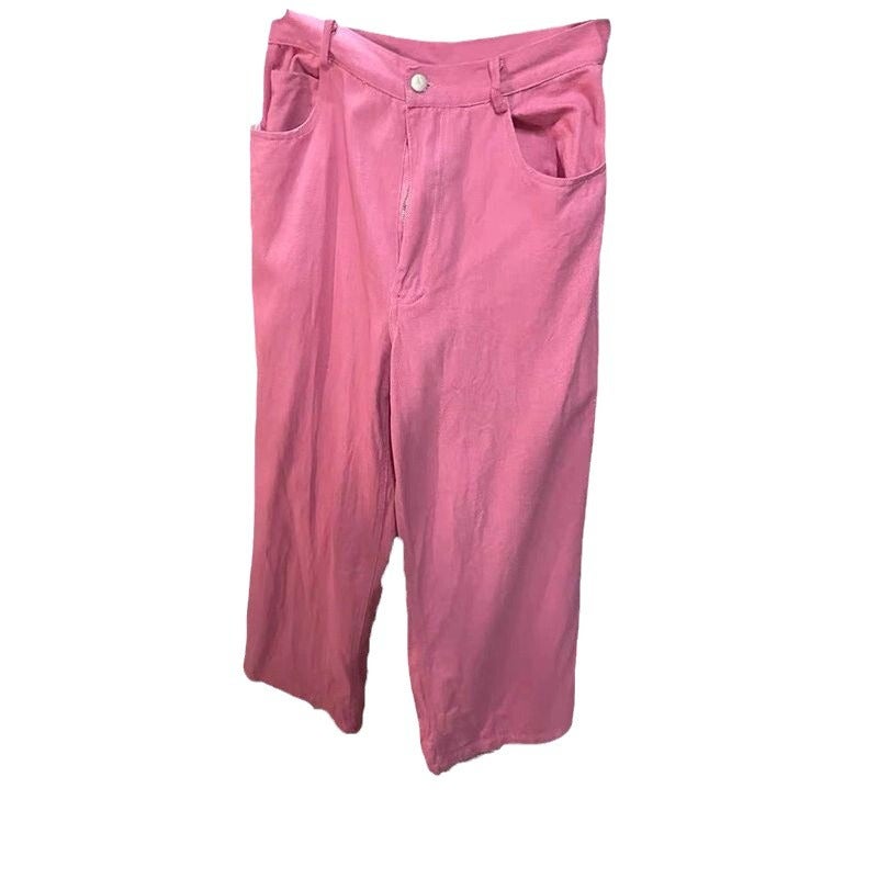 Unisex Classic Denim Jeans Loose Fit Daily Outdoor Wear - Image 4