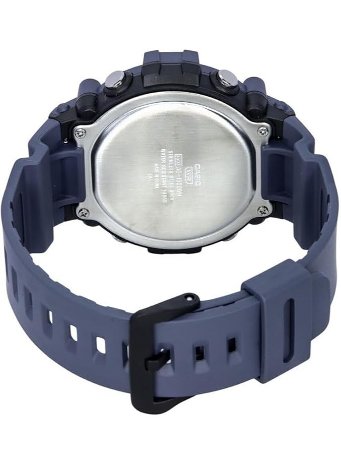 CASIO Casio Men's Watch - AE-1500WH-2AVDF Grey Dial, Blue Band  - Image 2