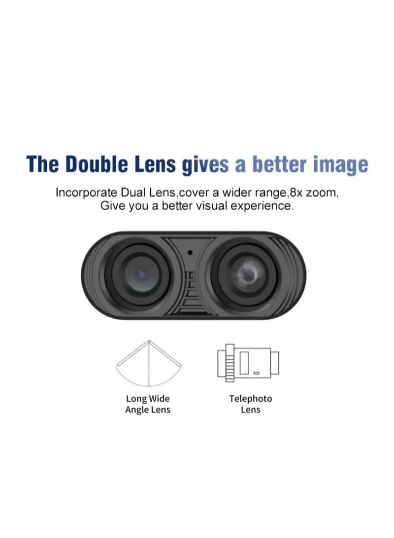 JORTAN 8MP Indoor Outdoor Wi-Fi Security Camera, Full Colour IR Night Vision, 2 way Talking, Motion Detection, Motion Tracking, PTZ Control, 24/7 surveillance Camera, - Image 5