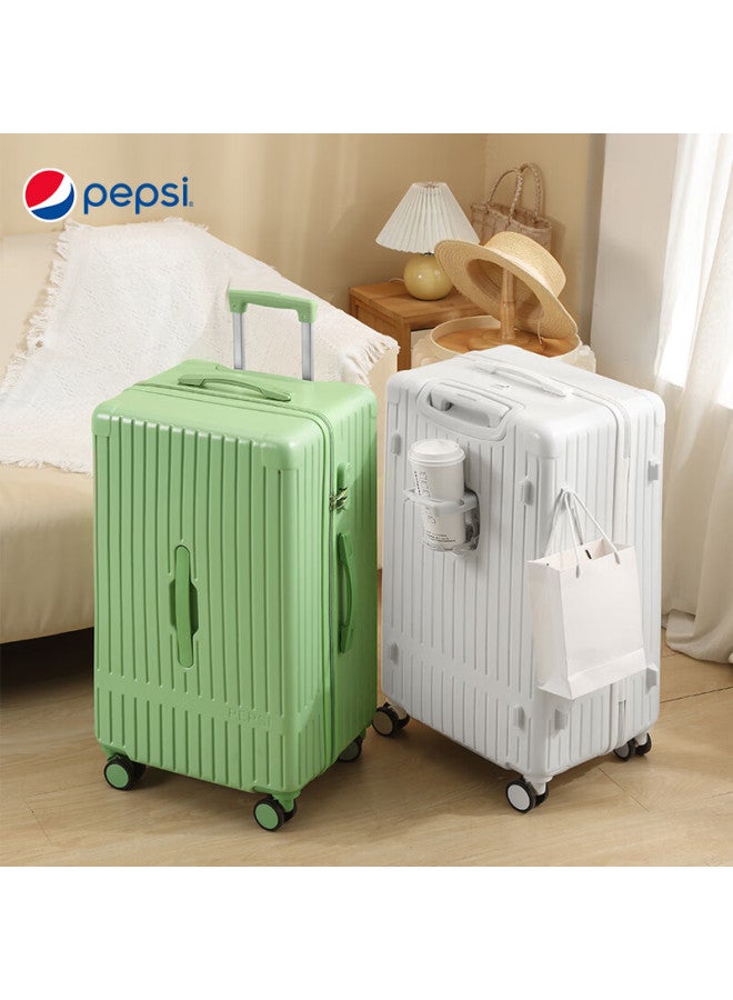 Pepsi Large Capacity Suitcase For Men And Women, 26-inch Travel Luggage With Spinner Wheels, Large Size, Student Check-in Trolley Case With Combination Lock - Image 1