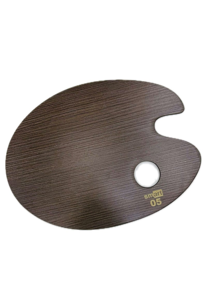 سمارت بالتة خشب من سمارت بيضاوي وسط- بني - Image 1