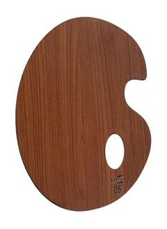 Smart Smart Wooden Pallet Oval Medium - Brown  - Image 1