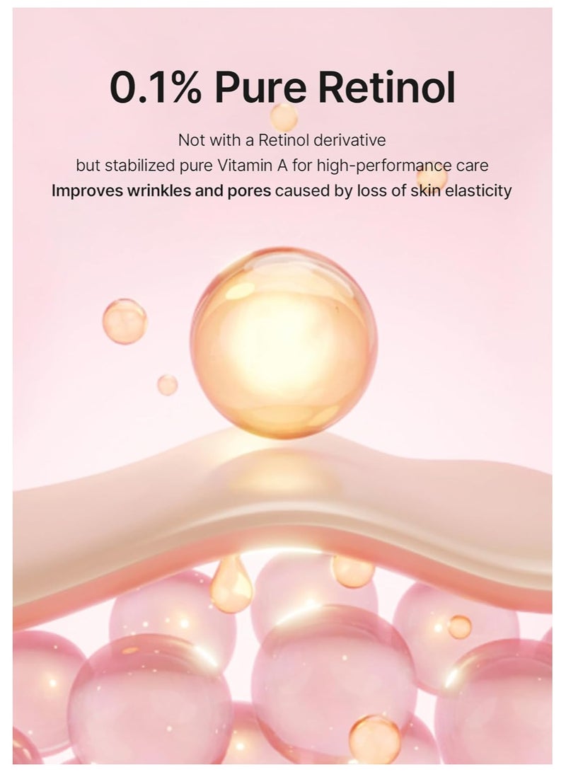 celimax The Vita A Retinol Shot Tightening Serum | with Pure Vitamin A Retinol, Peptide, Pore Minimizer, Wrinkles & Fine Lines, Firmer Skin, 30ml - Image 2