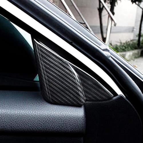 Kadore for Toyota Camry 20182020 2021 2022 2023 2024 Carbon Fiber Style Interior Front Window A Pillar Post Cover Trim 2pc - Image 1