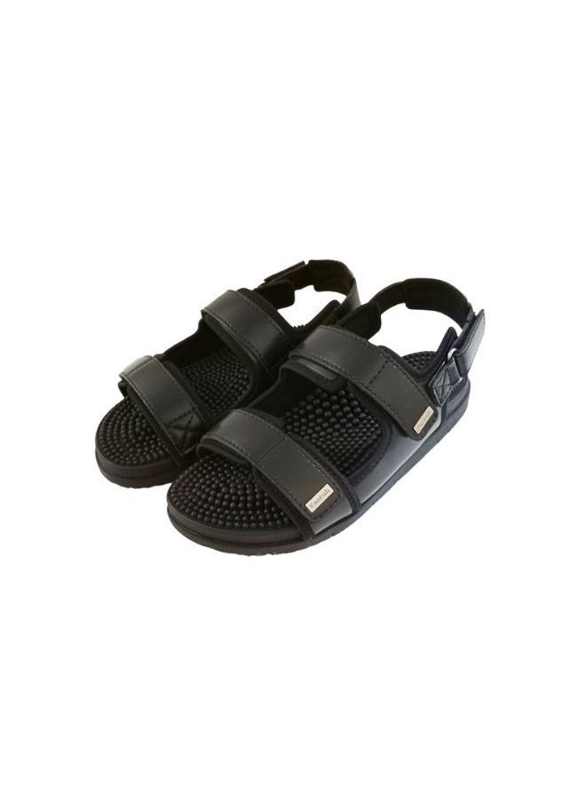 Kenkoh - Kenkoh Reflexology sandal Hanako in black - Image 1