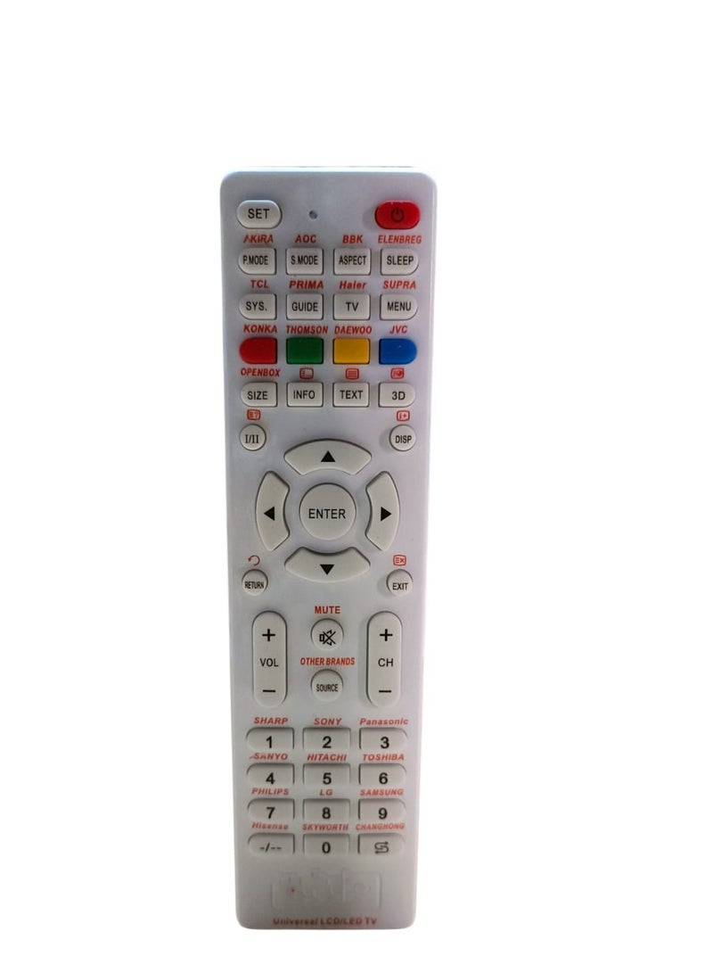 Universal Smart TV Remote Control – Compatible with All LCD/LED TVs – Ideal Multi-Function Replacement - Image 3