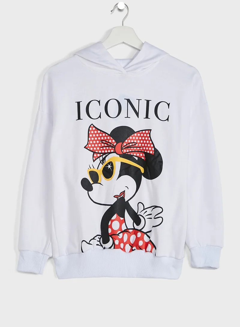 Disney Youth Minnie Mouse Hoodie