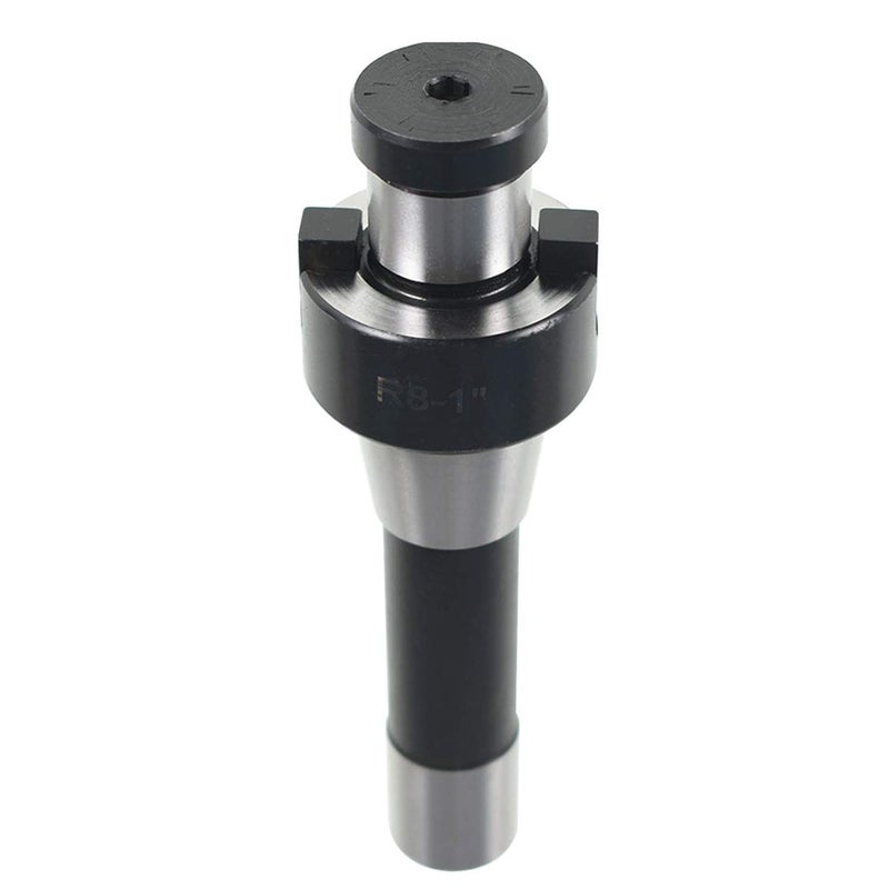 findmall 1" R8 Shank Shell Mill Arbor Adapter for Bridgeport Machine - Image 1