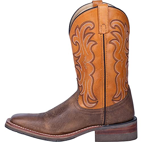 Dan Post Men's Ferrier Work Boot,Tan/Spice,9.5 XW US - Image 3