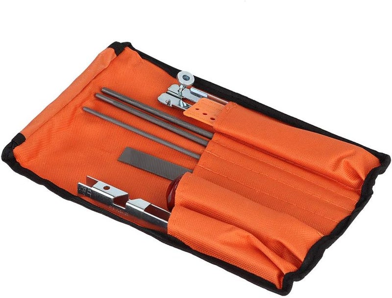CHAIN SAW SHARPENING KIT TOOL SET FILE PORTABLE METAL COLOR AS SHOWN IN THE PICTURE 10PCS - Image 1