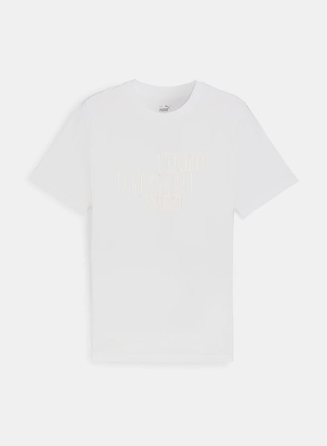 PUMA تي شيرت مطبوع بشعار فويل - Image 1