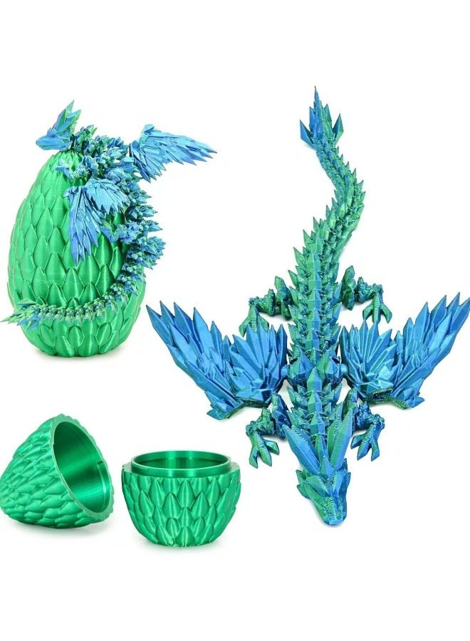 3D التنين المطبوعة وبيضة التنين - Image 3