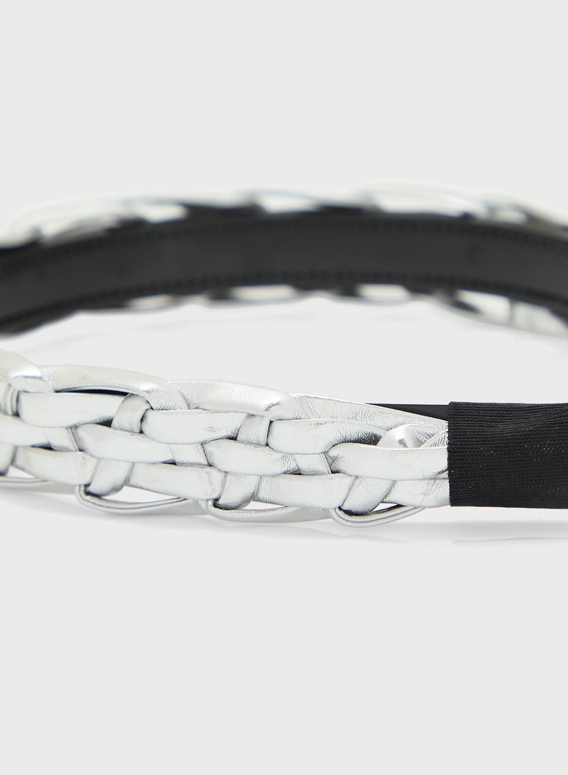 جينجر طوق شعر بتفاصيل منسوجة - Image 3