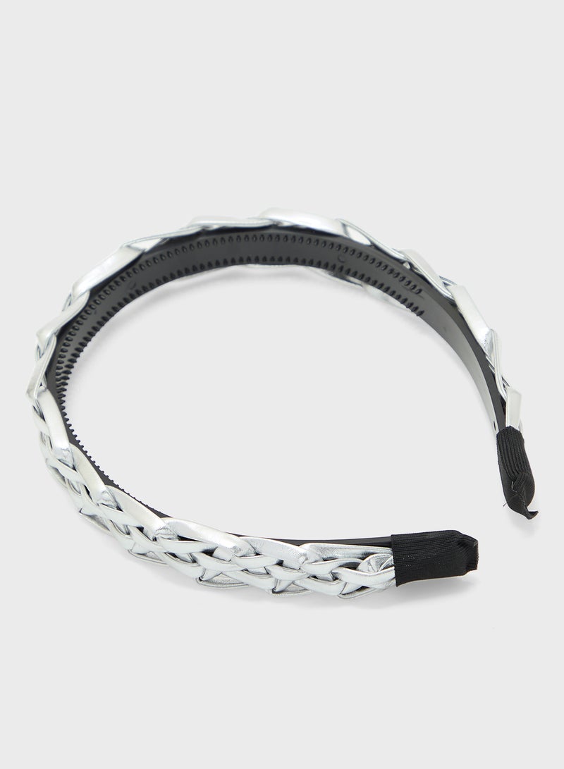 جينجر طوق شعر بتفاصيل منسوجة - Image 2