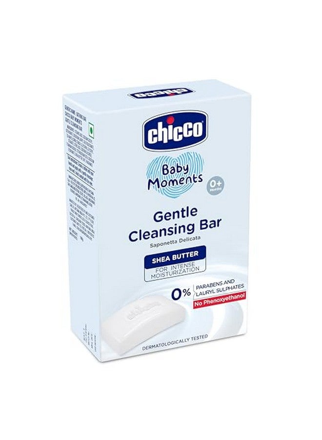 Chicco Baby Moments Gentle Cleansing Bar With Goodness Of Shea Butter, 100G| For Intense Moisturization| Parabens & Phenoxyethanol Free|Dermatologically Tested | Soap For Babies & Kid'S Sensitive Skin  - Image 3
