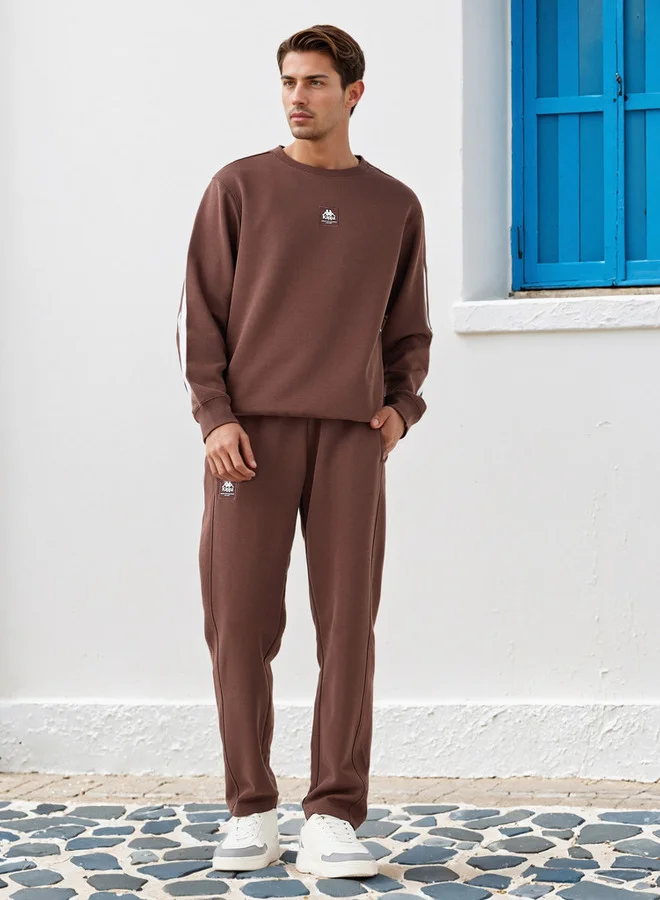 Kappa Kappa Logo Print Joggers with Pockets