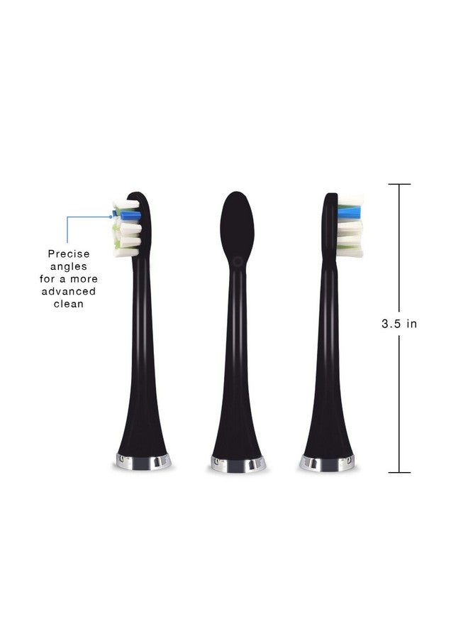 Aquasonic مجموعة من 8 رؤوس فرشاة بديلة من Aquasonic Duo Pro رؤوس فرشاة Proflex مطورة لإزالة البلاك بشكل أفضل من Aquasonic الأصلية - Image 3