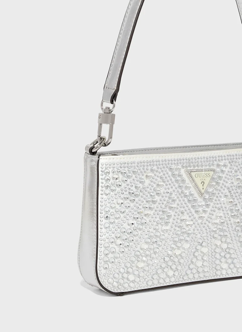 GUESS Beauvoir Mini Top Zip Clutches