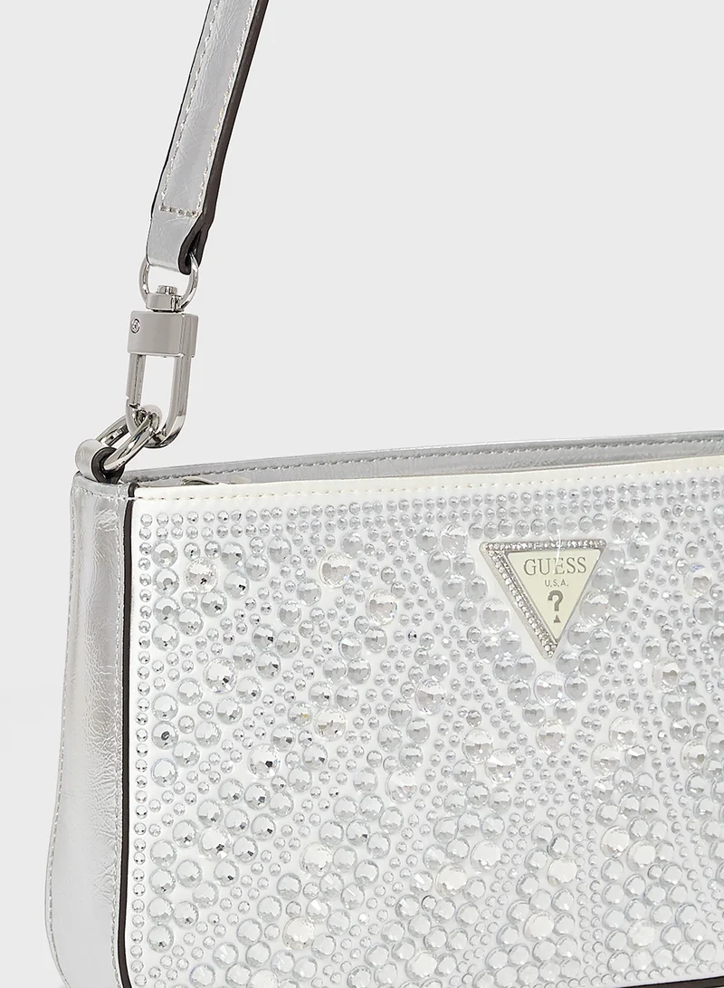 GUESS Beauvoir Mini Top Zip Clutches
