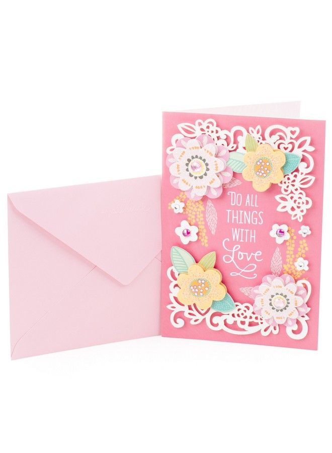 Paper Love Frndly 3D Tractor Pop Up Card For Fathers Day Birthday All Occasionsjust Because 100% Recycled And Ecofriendly Handmade 8" X 6" Cover With Removable Note Tag - Image 1