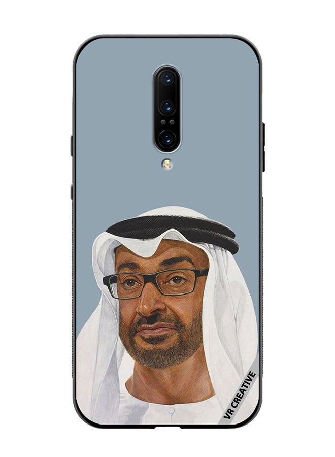 VR CREATIVE Protective Case Cover For OnePlus 7 Pro Sheikh Mohamed Bin Zayed Al Nahyan Design Multicolour - Image 1