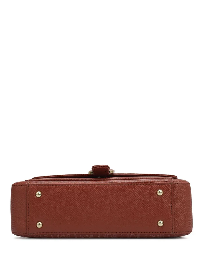 Da Milano  Genuine Leather Red Sling Bag for Women | Best Price UAE